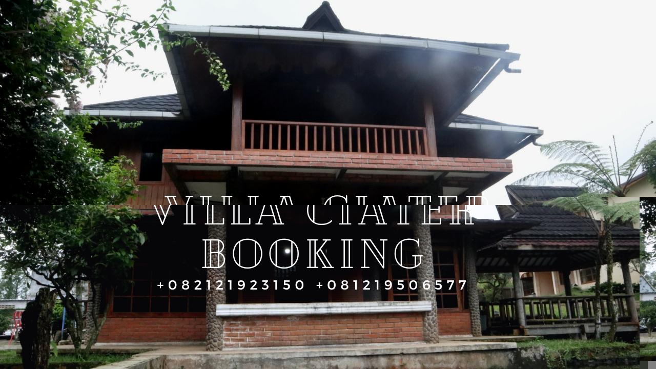 Sewa villa Ciater Subang