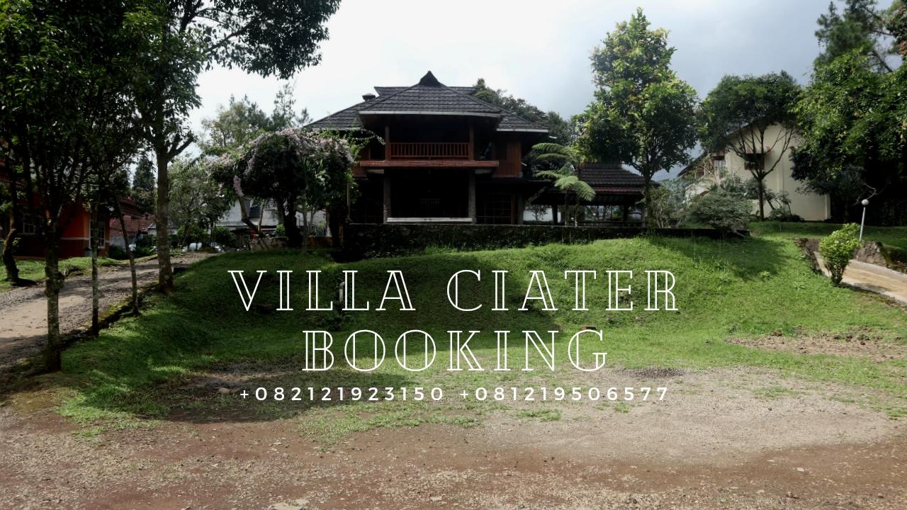 Sewa villa Ciater Subang