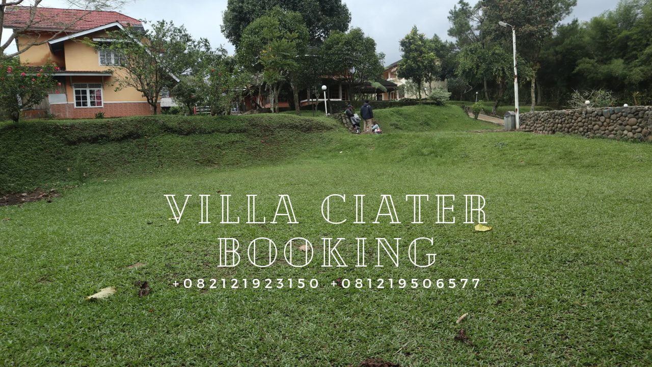 Sewa villa Ciater Subang