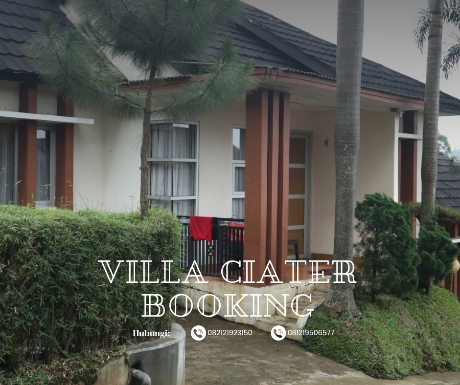 sewa villa ciater