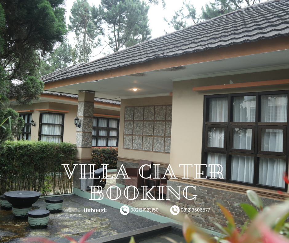 sewa villa di ciater