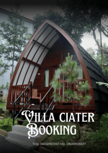 sewa villa ciater villa mirachel