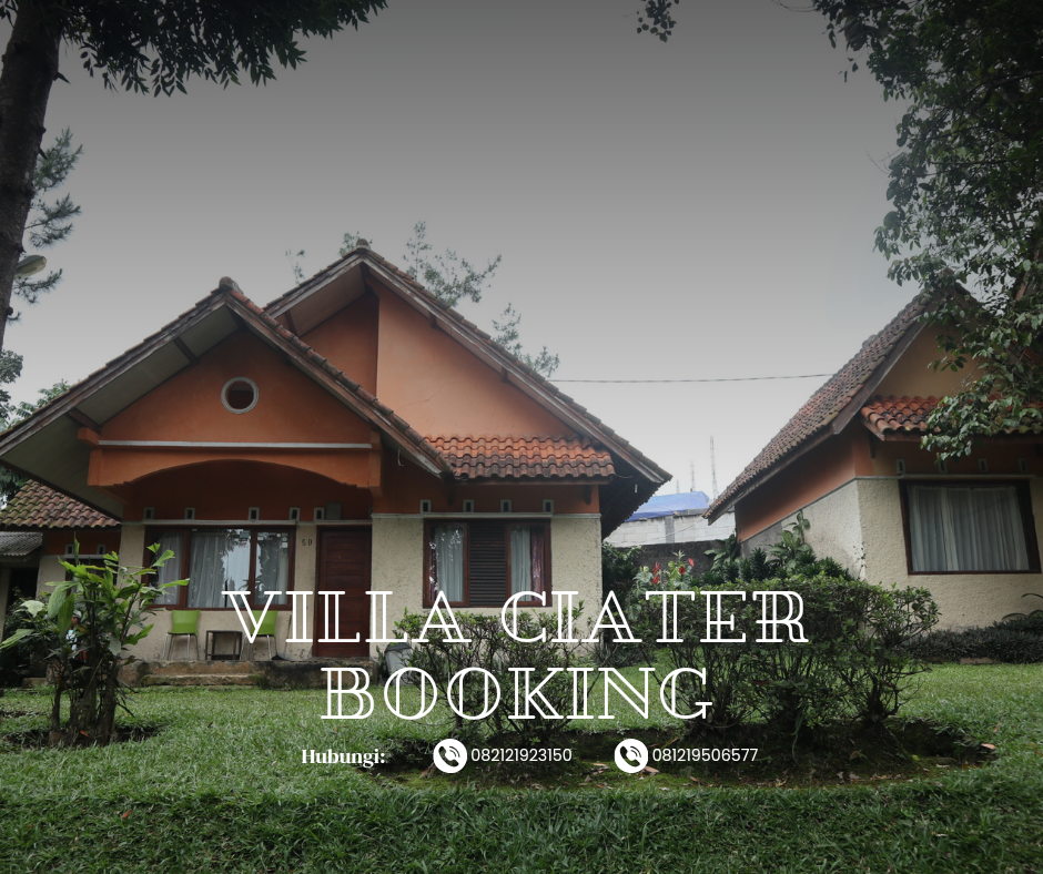 sewa villa rifky ciater