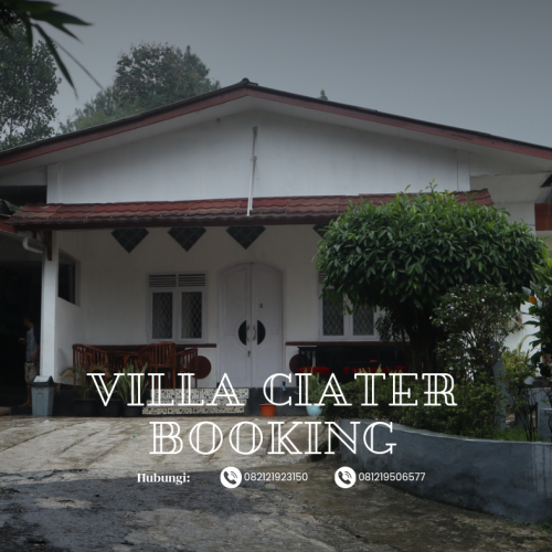 Sewa Villa Ciater Villa Munas 4 Kamar