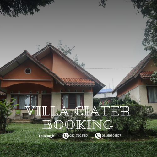 sewa villa rifky ciater